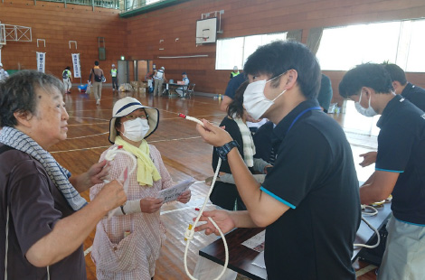 防災訓練イベントの様子